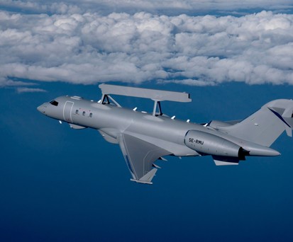 Saab Global Eye: Basis ist eine Bombardier Global 6000/6500.