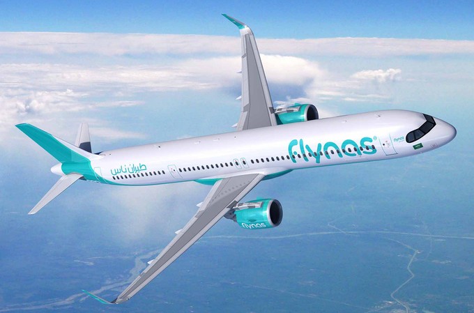 Flynas will ebenfalls zehn Airbus A321 XLR. Die saudische Fluggesellschaft hat eine entsprechende Absichtserklärung unterzeichnet. Zugleich schichte sie eine bestehende Order um und will statt zehn A320 Neo nun A321 Neo.