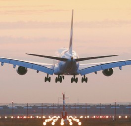 Airbus A380 landet in Frankfurt: Derzeit das einzige deutsche Ziel.
