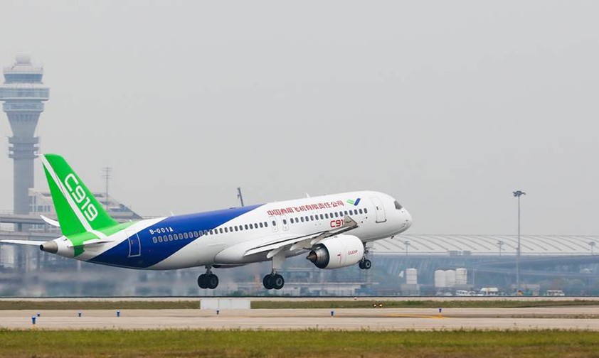 Comac C919: Konkurrent für Airbus A320 und Boeing 737.