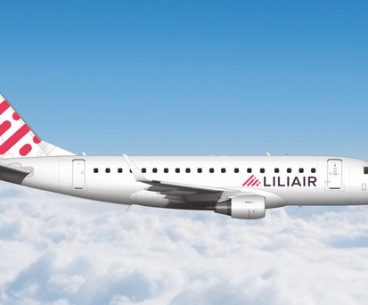 Embraer E175 in Liliair-Farben: Sie startet, sie startet nicht, sie startet ...