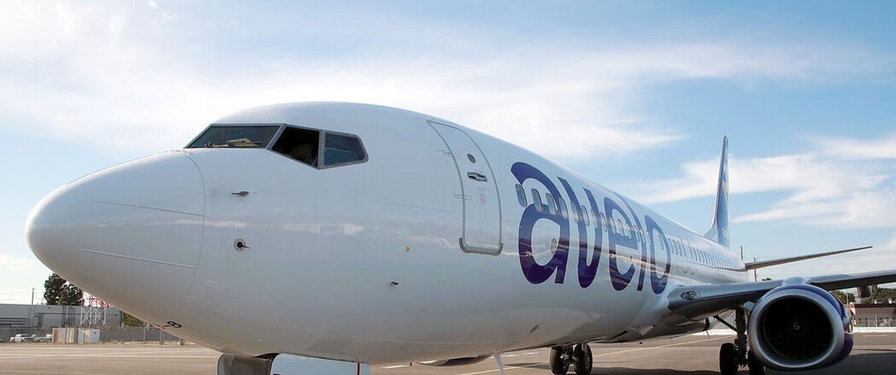 Boeing 737 von Avelo Airlines: Für Abschiebeflüge genutzt.