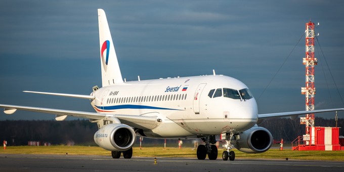 Yakovlev Superjet 100: In Russland wird an einer rein russischen Version gearbeitet, die ab 2026 ausgeliefert werden soll.