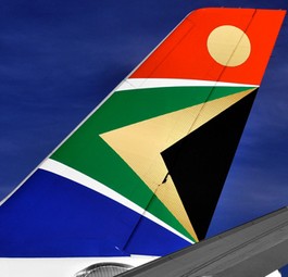 Flugzeug von South African Airways: An manchen Orten bald wohl seltener zu sehen.