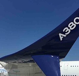 Die neuen Winglets des A380 Plus sind insgesamt 4,7 Meter hoch.