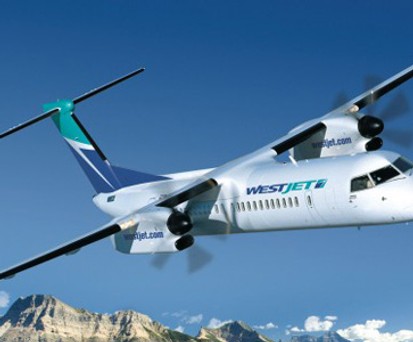 Bombardier Q400: Machte das Rennen bei Westjet Encore.