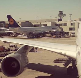 Flughafen Frankfurt.