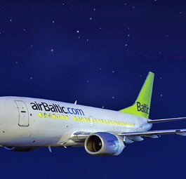Jet von AIr Baltic: Unsichere Zukunft