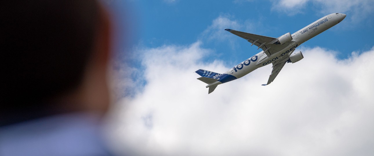 Blick auf den Airbus A350-1000: Das Höchstabfluggewicht soll steigen.