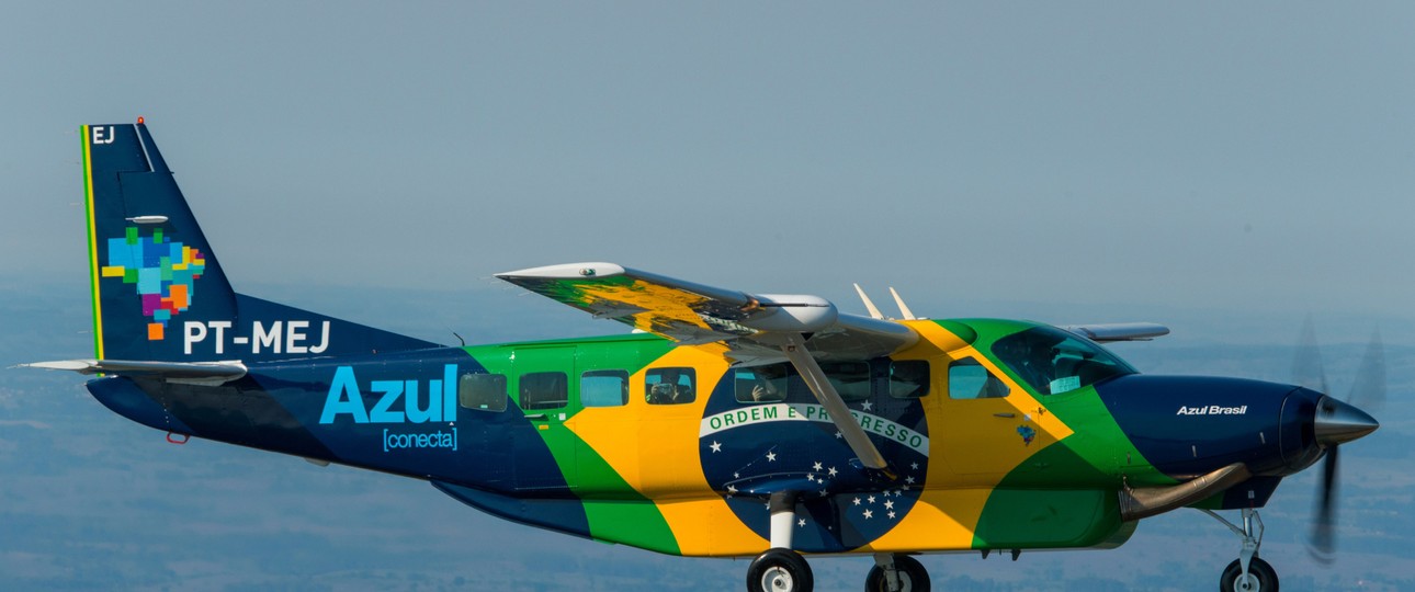 Cessna Grand Caravan von Azul Conecta: Steuert Jacarepaguá öfter an.