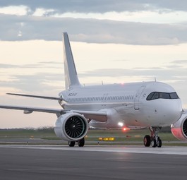 Der erste Airbus A320 Neo von Austrian Airlines: Der Jet ...