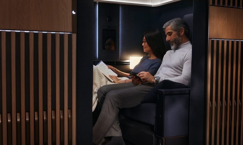 Gäste in der First Class Suite Plus: Lufthansa rudert zurück.