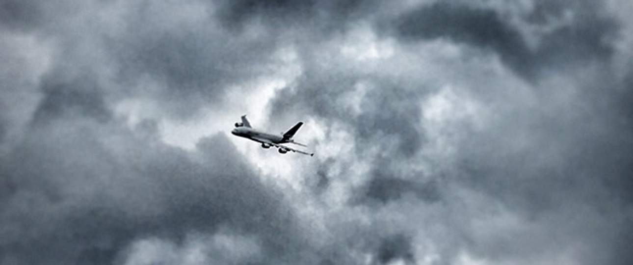 Airbus A380 bei einem Demoflug in Farnborough: Mangelnde Nachfrage.