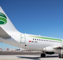 Airbus A319 von Germania Flug: Das Flugzeug der Wahl der Fluggesellschaft.