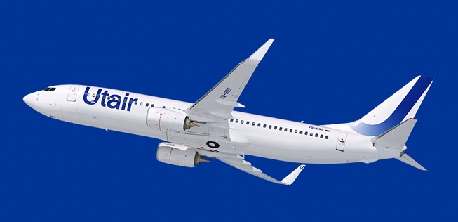 Flieger von Utair: Die Airline erfüllt in der EU die Sicherheitsvorschriften nicht mehr.