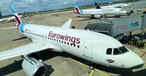 Gut die Hälfte der geplanten Eurowings-Flüge findet am Montag statt