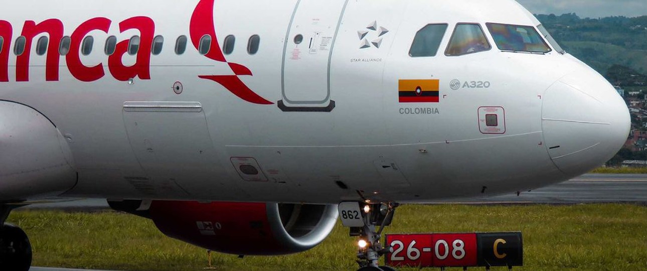 Airbus A320 von Avianca: Harte Landung bei Validierungsflug.