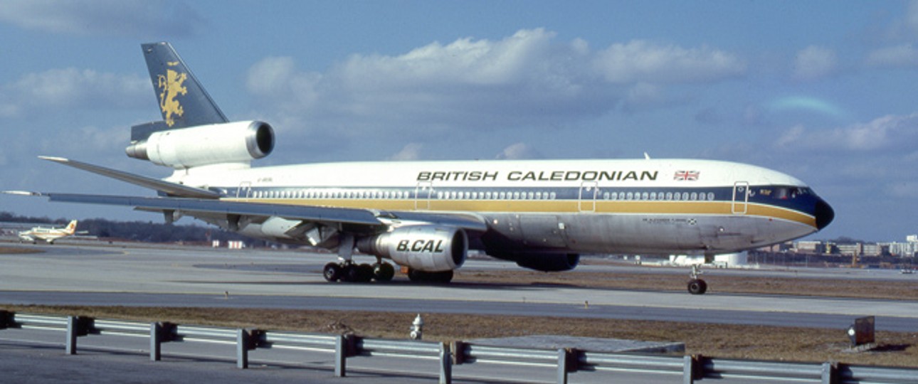 Jet von British Caledonian: Die Airline setzte früh auf eine dritte Klasse.