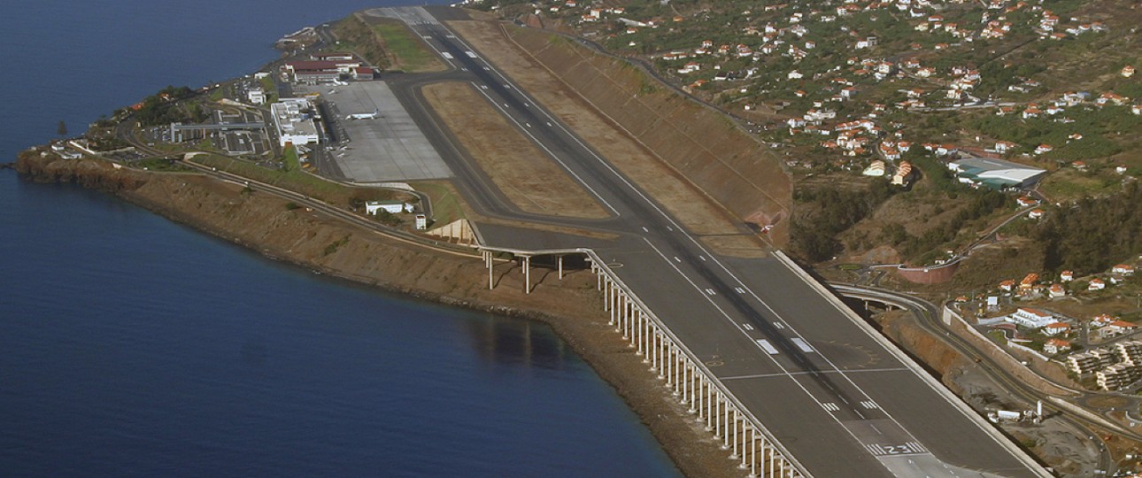 Aeroporto Internacional da Madeira Cristiano Ronaldo: Schwieriger Anflug.