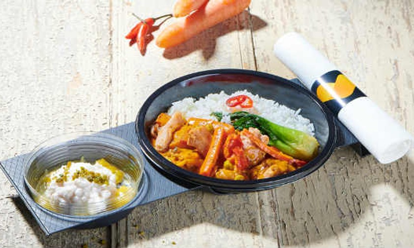 Thai Curry von Condor: Wer Lust hat, kann es für 7,99 Euro vorbestellen.