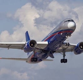 Tupolev Tu-214: Fliegt ab 2024 in der Aeroflot-Gruppe.