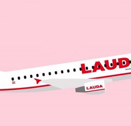Drawing of a Lauda aircraft: The brand stays, the purpose is different.