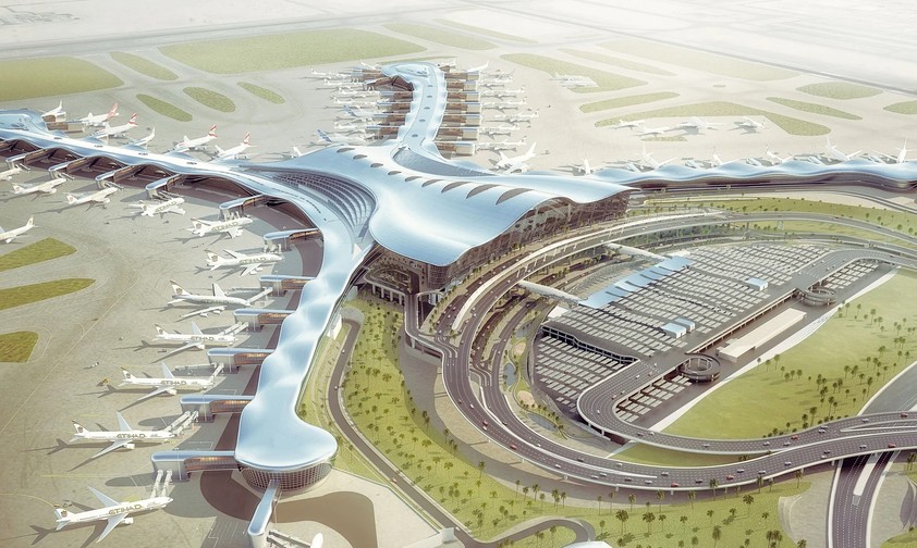 So soll das neue Terminalgebäude aussehen.