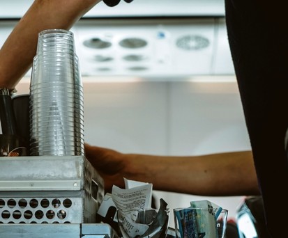 Bordservice: Nur noch beschränkt im Angebot.