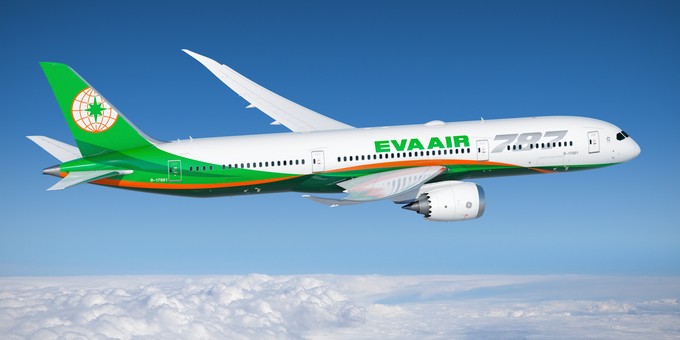 <p class="headerblock">Boeing 787-9 Dreamliner von EVA AIR</p>