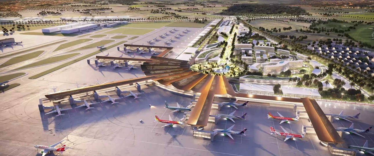 So stellen sich die Architekten den neuen U-Tapao Airport vor.