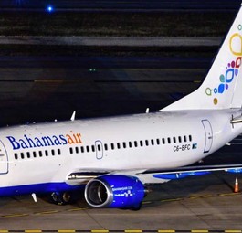 Eine 737-700 von Bahamasair: Die Fluglinie plant ihre Flottenerneuerung.