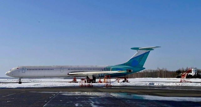 Iljuschin Il-62 von Rada Airlines: Das Flugzeug soll bald wieder abheben.