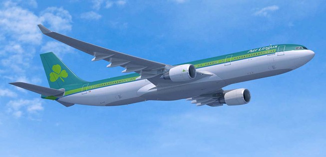 Die irische Aer Lingus wandelt Optionen für zwei Airbus A330-300 in feste Bestellungen um.