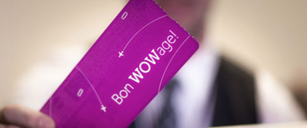 Bordkarte von Wow Air: Bald an mehr Destinationen.