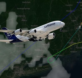 airbus a380 lufthansa washington boston