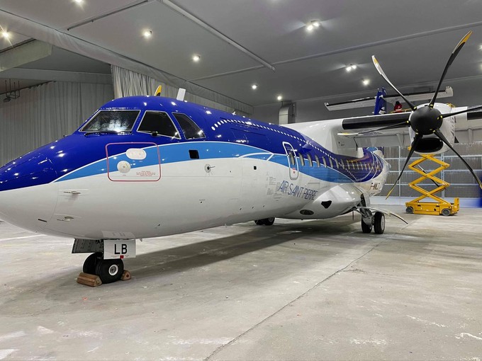 Air Saint-Pierre hat sich eine neue ATR 42-600 angeschafft.