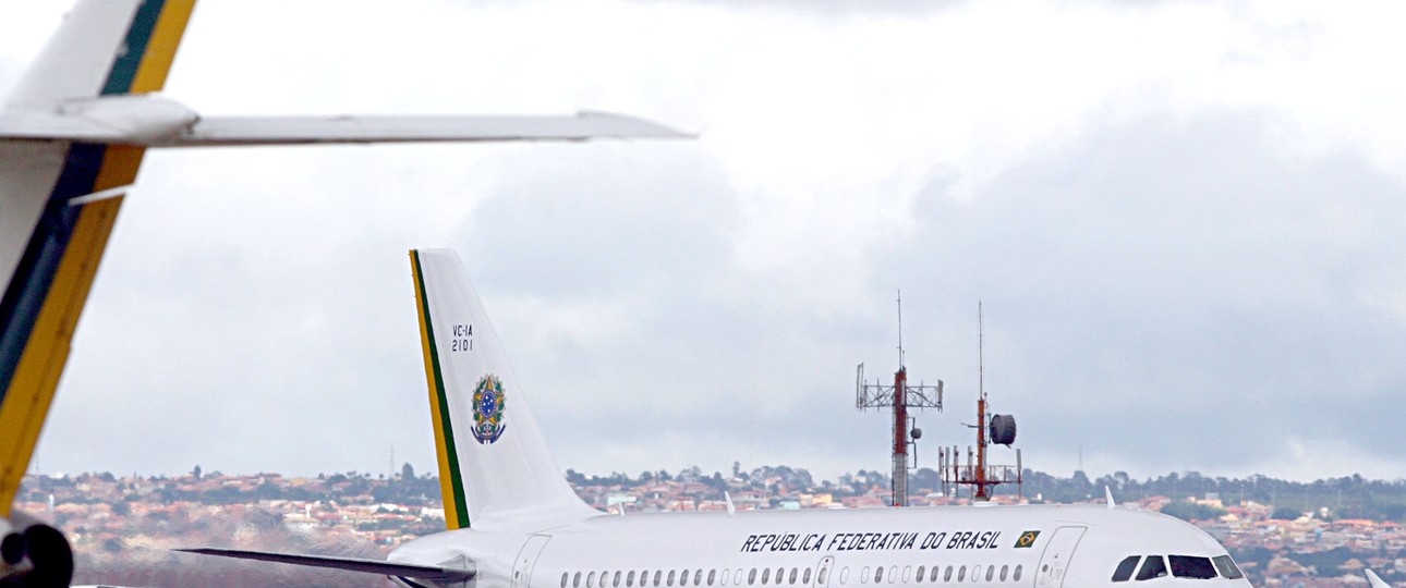 So sah der brasilianische Präsidentenjet ursprünglich einmal aus.