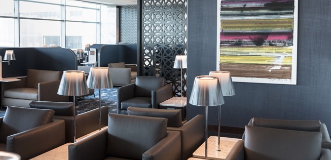 Mehr als 450 Gäste können sich in der Lounge niederlassen.