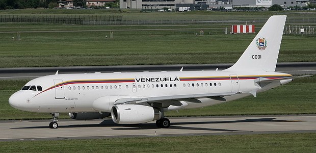 Zu verkaufen: Der Airbus A319, den Venezuelas Präsident Chavez vor zwölf Jahren bestellt hatte.