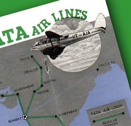 So warb die frühere Tata Air Lines: Dieses Mal soll es nun klappen.