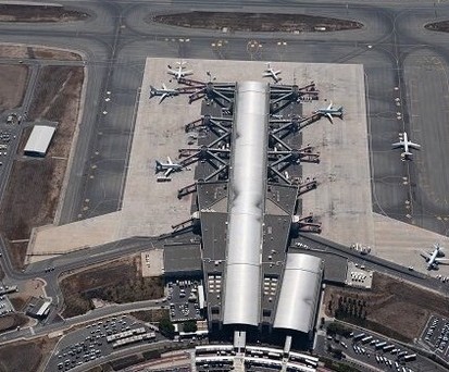 Flughafen Larnaca: Viele israelische Flugzeuge wurden hier geparkt.
