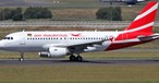 Airbus A319 von Air Mauritius: Schwierige Lage.