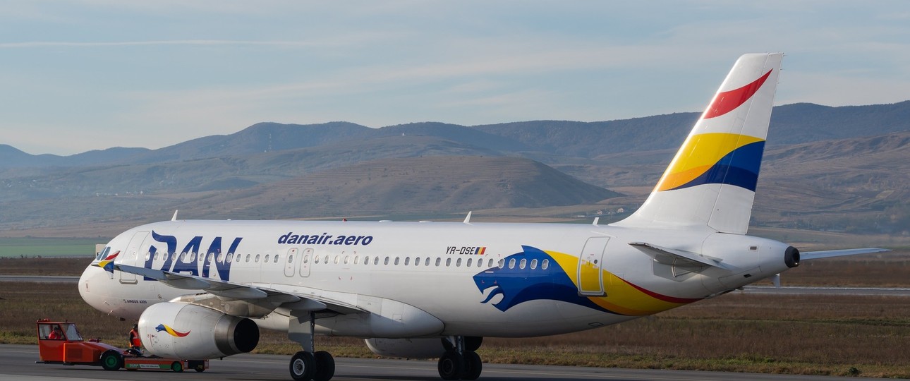 Airbus A320 von Dan Air: Bald nach Syrien unterwegs.