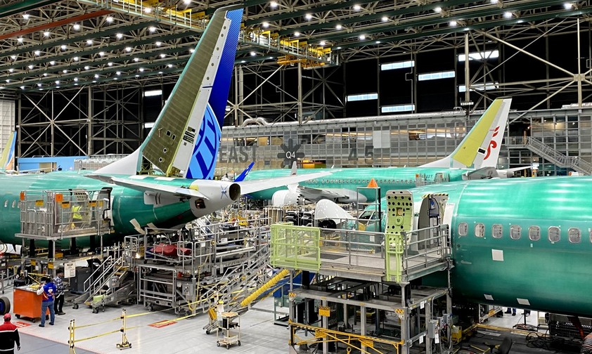 Boeing-737-Max-Produktion: Die Max 7 und die Max 10 sind noch nicht zertifiziert.