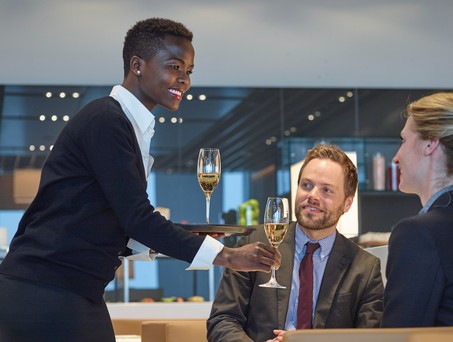 Webinar-Tipps für Flüge in der First Class.