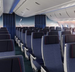 Die neuen Economy-Sitze von Lot: Die Airline verspricht mehr Beinfreiheit.