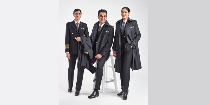 So kommen die Pilotinnen und Piloten von Air India künftig daher.