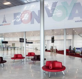 Blick ins neue Gebäude: Es heißt Orly 3 ...