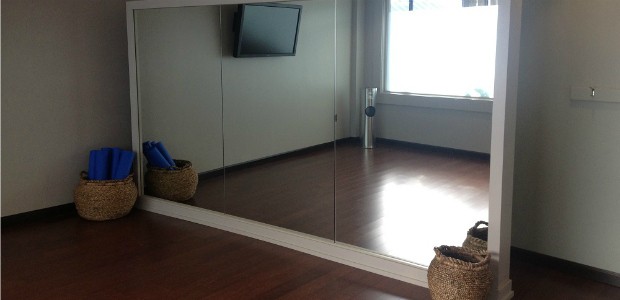 Der Yoga-Raum am Flughafen Chicago.