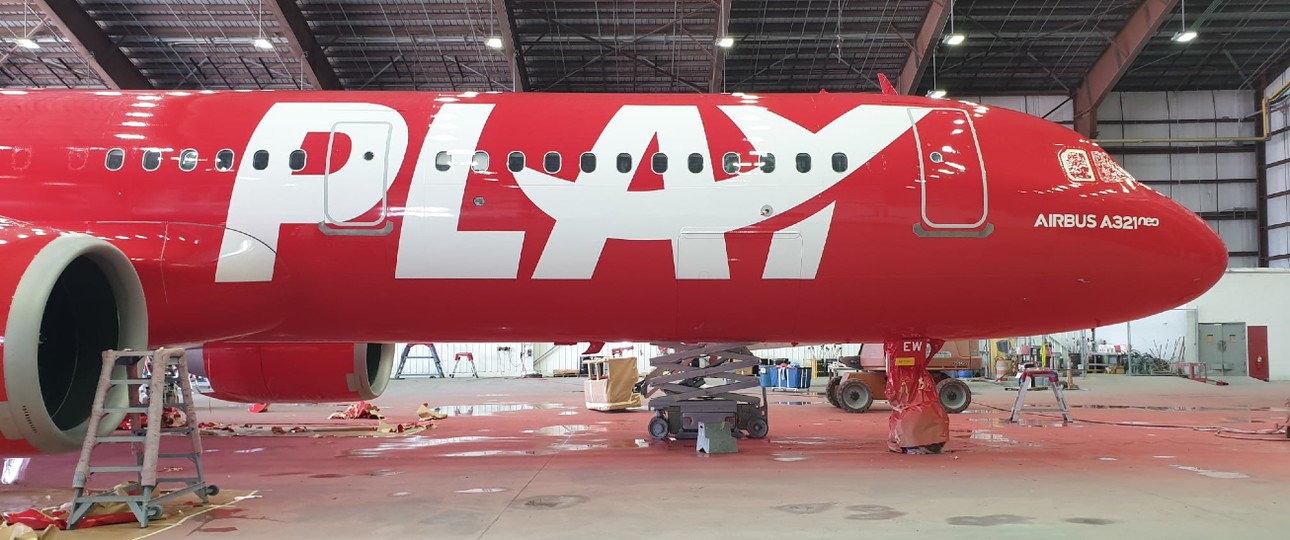 Der erste Flieger von Play: Der Airbus A321 Neo ...